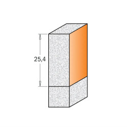 D:19,05x25,4mm,L:78mm,S:12,7mm, Ořezávací fréza na CORIAN, C88057111, CMT